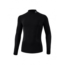 Erima Functional Underwear Long Sleeve Athletic with Collar (seamless) black Men